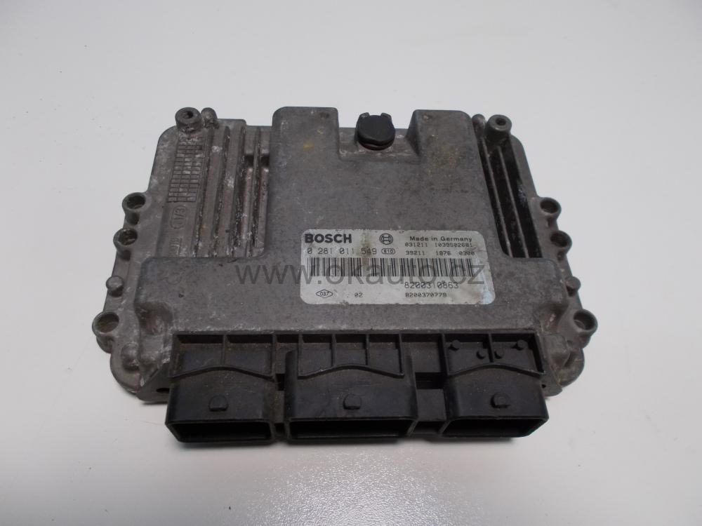 8200310863 Řídící jednotka motoru Renault Megane II, Scenic II 1,9 dCi