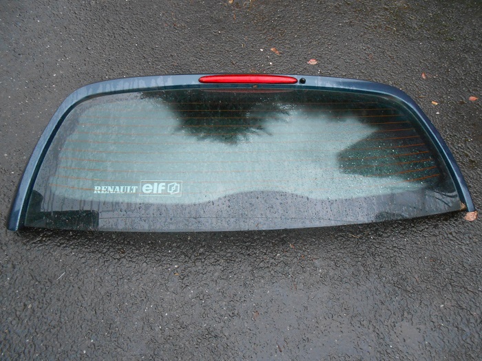 Horní díl zadních dveří se sklem Renault RX4