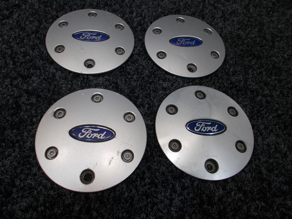 Kovové středové kryty alu kol Ford 5052357, H95SX1009CA - sada 4 kusů